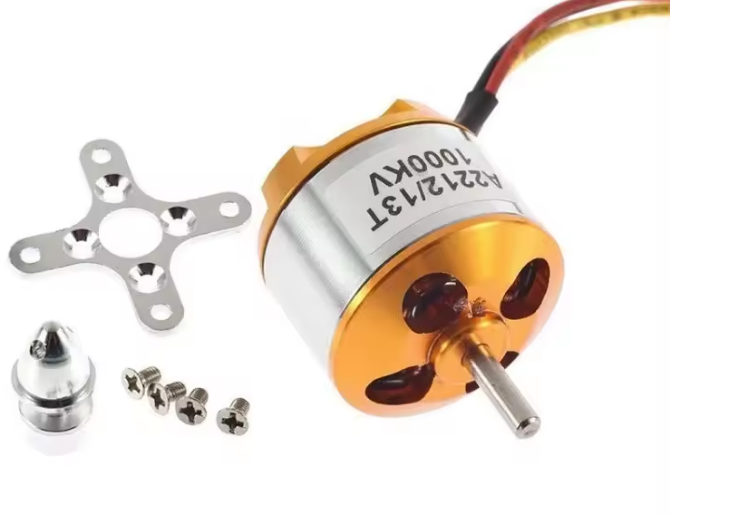 A2212 13T 1000KV Brushless DC Motor, Outrunner BLDC for RC Plane, Quadcopter Drone, Multirotor DIY, High Efficiency Motor for 2S–3S LiPo with Mounting Accessories – image 2