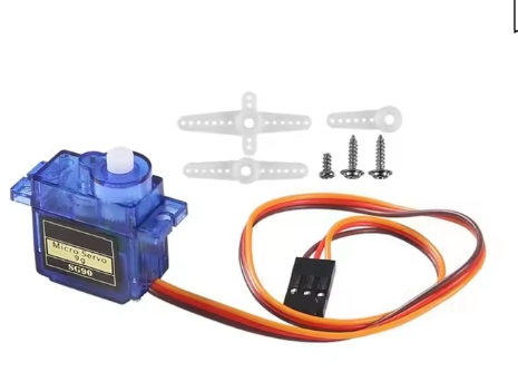 SG90 9g Micro Servo Motor, 180° Position Control PWM RC Servo, 4.8V–6V Mini Servomotor for Arduino ESP32 RC Models, Robot Arm, Steering, Pan/Tilt, Includes Servo Horns + Screws – image 3