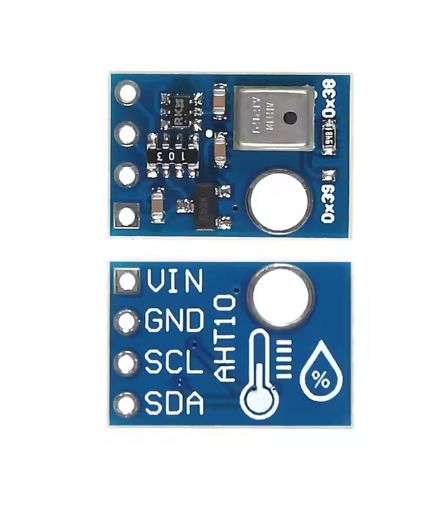 AHT10 Digital Temperature & Humidity Sensor Module, High-Precision I2C Measurement Board (VIN/GND/SCL/SDA) – image 3