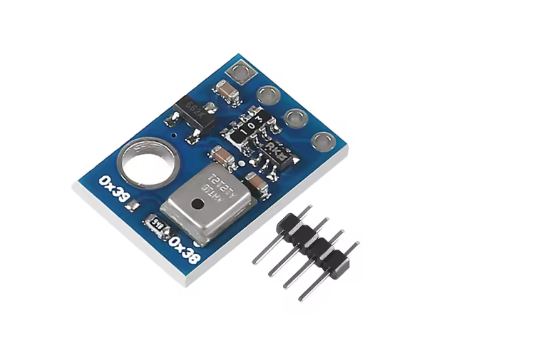 AHT10 Digital Temperature & Humidity Sensor Module, High-Precision I2C Measurement Board (VIN/GND/SCL/SDA)