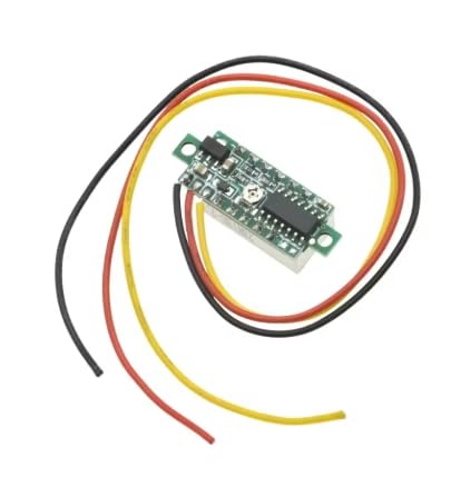 Mini Digital Voltmeter Module 0.28" Display, DC 2.5V–30V Voltage Tester, 3-Wire Panel Meter, Small Voltage Display for DIY Electronics – image 2