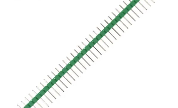 40-Pin Header Connector Kit, 2.54mm Single Row Male, PCB Pin Strip for Arduino, 12-Pack, Multi-Color – image 4