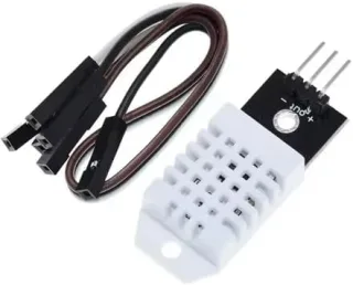 DHT22 Digital Temperature and Humidity Sensor Module with 3-Pin Interface for Arduino, ESP32, Raspberry Pi, DIY Weather Station, HVAC Monitoring, Home Automation Projects