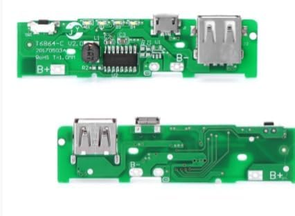 5V 1A Power Bank PCB Module for 18650 Li‑ion Battery, USB Output Step‑Up Boost Converter Board with Micro USB Charging Input, DIY Portable Charger Protection Circuit – image 2