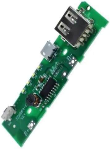 5V 1A Power Bank PCB Module for 18650 Li‑ion Battery, USB Output Step‑Up Boost Converter Board with Micro USB Charging Input, DIY Portable Charger Protection Circuit – image 4