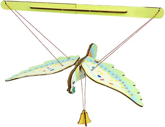DIY Wooden Dove Flying Model Kit STEM Educational Science Toy with Suspension Strings & Balance Mechanism, Large 44 x 28 x 13 cm Assembly Craft Project for Kids & Adults