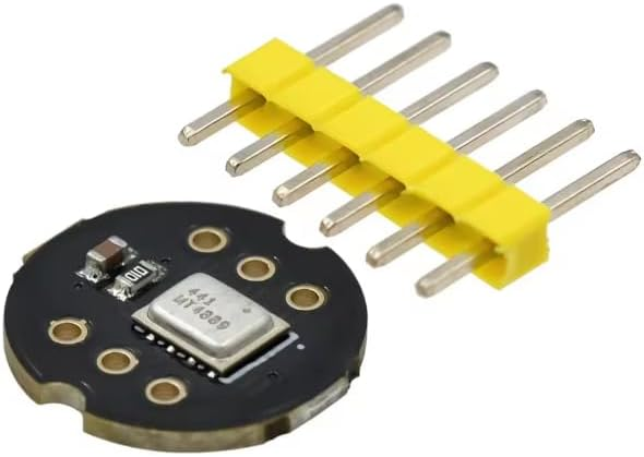 Omnidirectional Electret Microphone Module PCB with Preamp Output, 3.3V/5V Compatible Audio Sensor Board for ESP32, Arduino, Raspberry Pi, DIY Voice Detection & Sound Level Projects (DIY-00060)