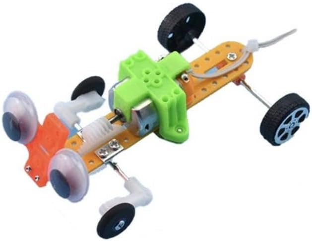 DIY STEM Crawling Gecko Robot Kit, Motorized Build-Your-Own Science Toy Assembly Set (95×45×64mm)