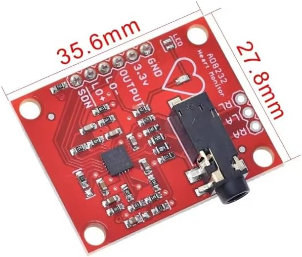AD8232 ECG/EMG Muscle Electrical Sensor Module – Heart Rate & Muscle Signal Monitor Board (Arduino) – image 6