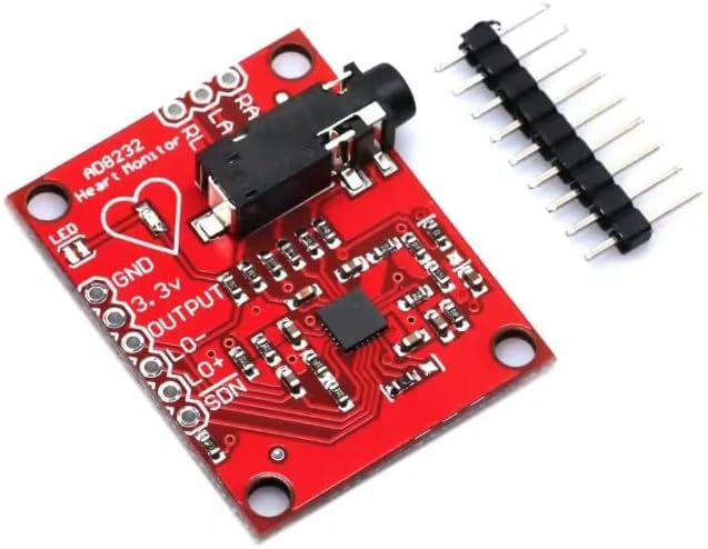 AD8232 ECG/EMG Muscle Electrical Sensor Module – Heart Rate & Muscle Signal Monitor Board (Arduino) – image 4