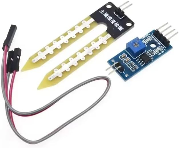 Soil Moisture Sensor Module Kit, Hygrometer Detection Module with Connecting Cables for Arduino Development Board, DIY Robot and Smart Car Projects – image 3