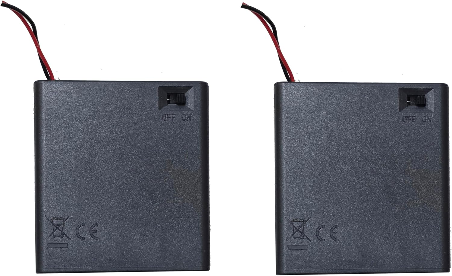 4AA Battery Holder Case with ON/OFF Switch and Cover – image 3