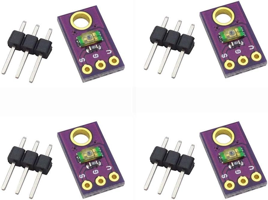 TEMT6000 Ambient Light Sensor Module, Purple PCB – image 2