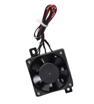 12V PTC Ceramic Fan Heater Module 50W – Constant Temperature Electric Heating Element with Cooling Fan and Mounting Brackets (60×60×42mm)