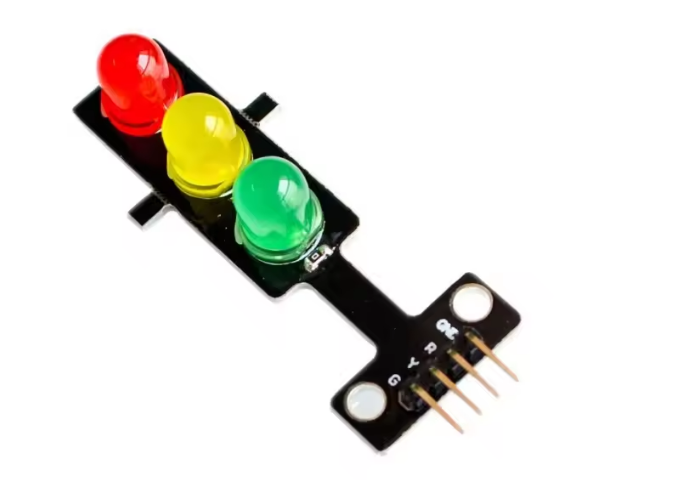 5V Traffic Light LED Module (Red/Yellow/Green), 3-LED Signal Indicator Board for Arduino & DIY Projects – image 3