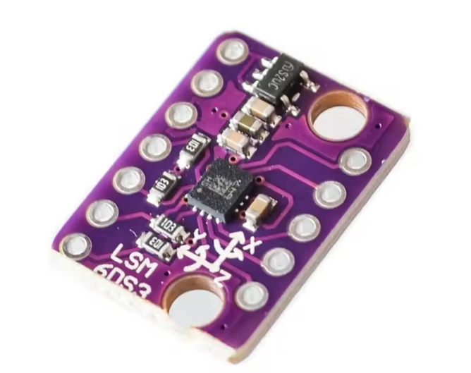 LSM6DS3 6-Axis IMU Sensor Module (3-Axis Accelerometer + 3-Axis Gyroscope) with I2C/SPI Interface and Temperature Sensor for Arduino & DIY Projects – image 3