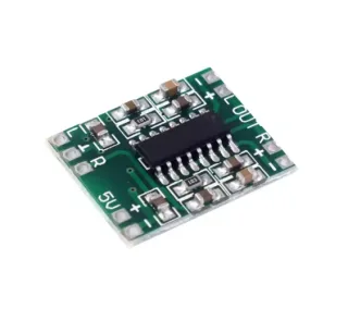 PAM8403 Mini Class-D Stereo Amplifier Module, 2×3W Audio Amp Board, 2.5–5V DC Supply for DIY Speakers