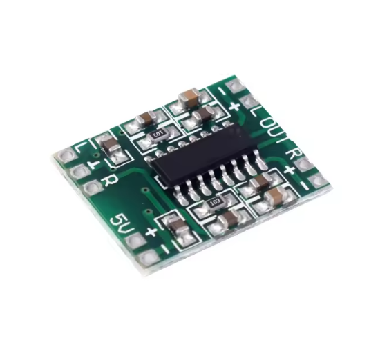 PAM8403 Mini Class-D Stereo Amplifier Module, 2×3W Audio Amp Board, 2.5–5V DC Supply for DIY Speakers