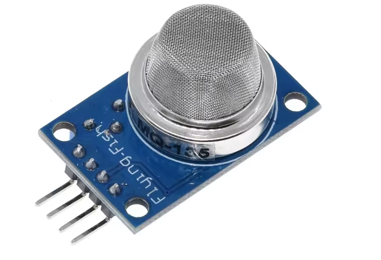 MQ-135 Air Quality Gas Sensor Detection Module for Arduino & DIY, Analog Output, Detects CO2/Ammonia/Smoke/VOCs, Adjustable Sensitivity with Onboard Potentiometer, 5V Compatible