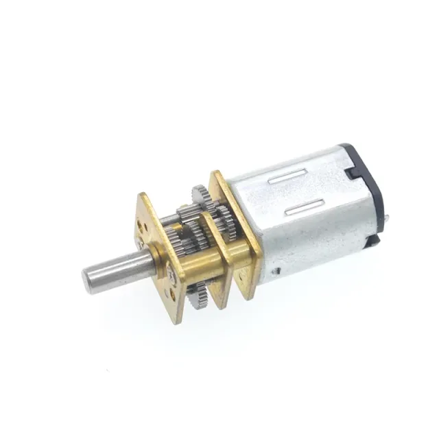 12GA-N20 Miniature DC Metal Gear Motor 12V High-Speed 2000RPM Micro Gearmotor for Robotics, RC Projects, DIY Mechanisms, Prototypes, Compact Drives (DIY-198)