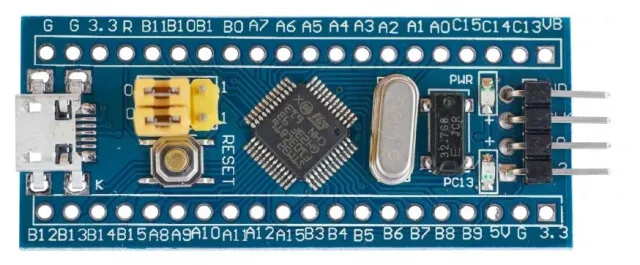 STM32F103C8T6 Type-C - 40-Pin ARM Cortex-M3 Dev Board, Arduino Compatible