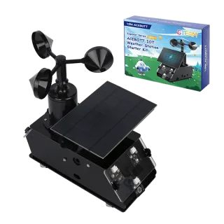 ACEBOTT QE011 ESP32 IoT Weather Station Kit with Solar Panel