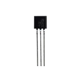 2N3904 NPN General Purpose Transistor Pack - Low Power Amplification and Switching Semiconductor Component for DIY Electronics and Arduino Projects