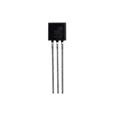 2N3904 NPN General Purpose Transistor Pack - Low Power Amplification and Switching Semiconductor Component for DIY Electronics and Arduino Projects