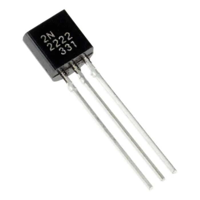 2N2222 NPN Transistor TO-92 2N2222A General Purpose Switching and Amplification Transistors Pack of 50 High Gain Linear and Digital Circuit Components