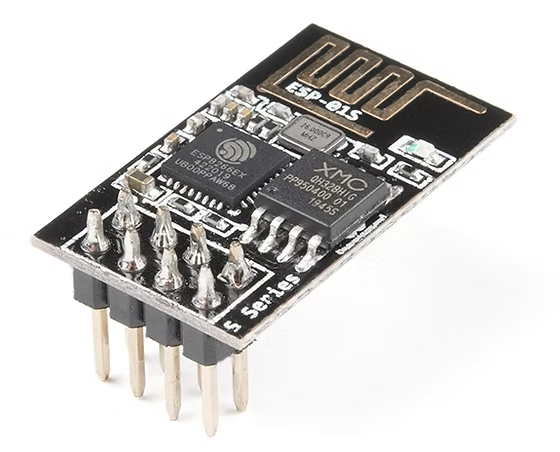 ESP-01 ESP8266 Serial WiFi Module - 1MB Flash, 2.4GHz Wireless Transceiver, for IoT Smart Home & Arduino Projects – image 4
