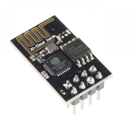 ESP-01 ESP8266 Serial WiFi Module - 1MB Flash, 2.4GHz Wireless Transceiver, for IoT Smart Home & Arduino Projects