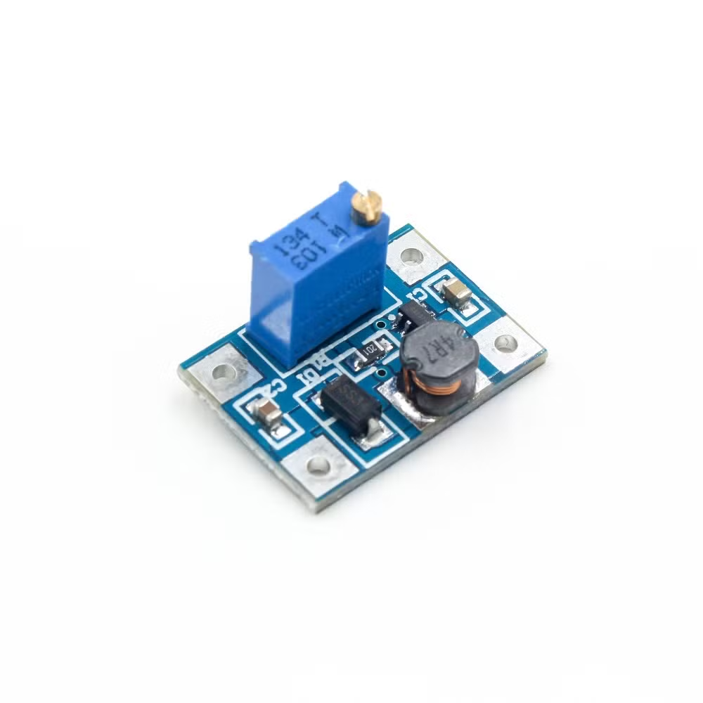 SX1308 DC-DC Boost Converter Step-Up Adjustable Power Module - 2V-24V to 3V-28V 2A 1.2MHz High Efficiency Voltage Regulator Board for DIY Electronics and Arduino Projects – image 2