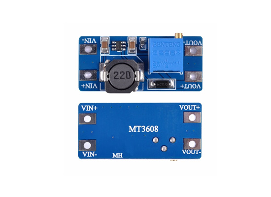 MT3608 DC-DC Step Up Booster Module - 2A Max Power Regulator with Adjustable Output 2V-28V for Arduino, Raspberry Pi, and DIY Electronics Projects – image 2