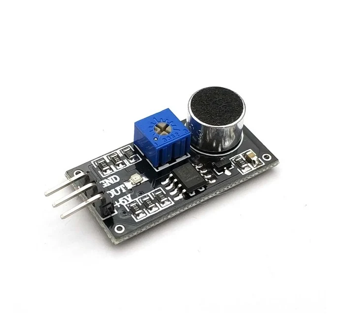 Sound Detection Sensor Module LM393 - Electret Microphone, DC 4V-6V Operating Voltage, Digital Output for Arduino and Raspberry Pi Voice Control DIY Projects – image 2