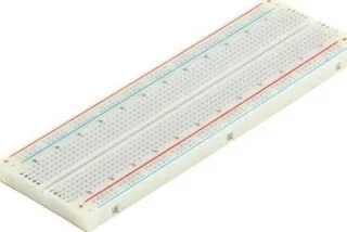 830 Tie Point Solderless Breadboard - Full Size Prototyping Circuit Board with Dual Power Rails, for Arduino and Electronic DIY Projects