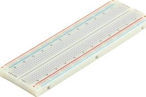830 Tie Point Solderless Breadboard - Full Size Prototyping Circuit Board with Dual Power Rails, for Arduino and Electronic DIY Projects