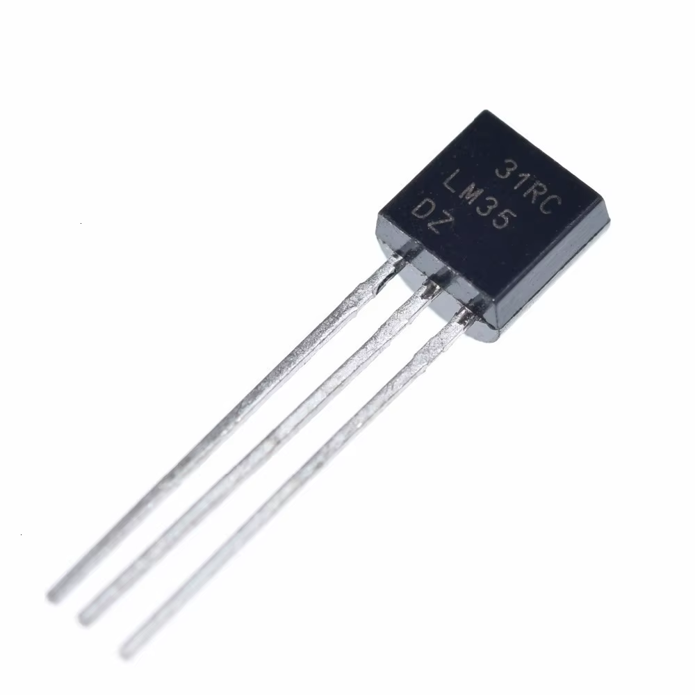 LM35DZ Precision Analogue Temperature Sensor TO-92 - Direct Celsius Output IC for Arduino and Electronics Projects