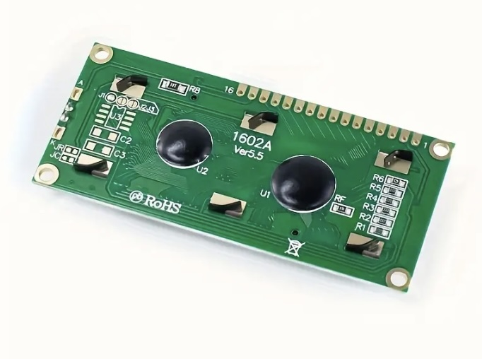 LCD 1602A Character Display Module - 16x2 HD44780 Controller, Blue Backlight, 5V for Arduino & Raspberry Pi DIY Projects – image 2
