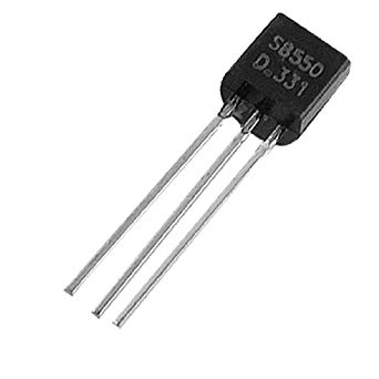 S8550 PNP Transistor TO-92 - 700mA Collector Current, -25V VCEO, for Breadboard Electronics & DIY Amplification