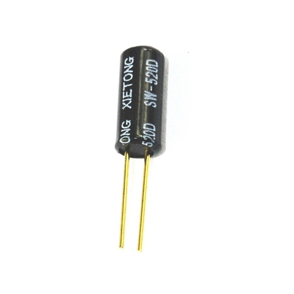 SW-520D Vibration Sensor Metal Ball Tilt Switch - Mercury Free Orientation and Motion Detector Module for Arduino and Raspberry Pi DIY Electronics Projects