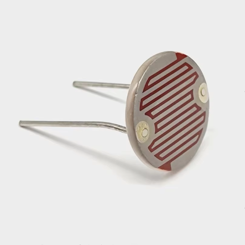 20mm LDR Photoresistor 20528 Light Dependent Resistor Sensor for Arduino, Raspberry Pi, and DIY Automatic Light Detection Circuits, CdS Photo Conductive Cell, DIYKIT DIY-259