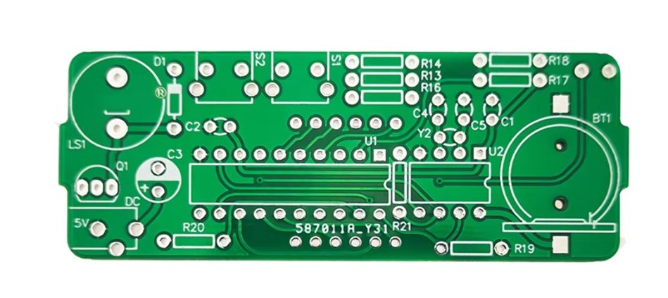 DIY Digital Clock Kit - Solder Practice Project with 4-Digit LED Display, Through-Hole Electronic Components PCB Board, STEM Learning and Soldering Training Suite for Beginners and Students – image 2