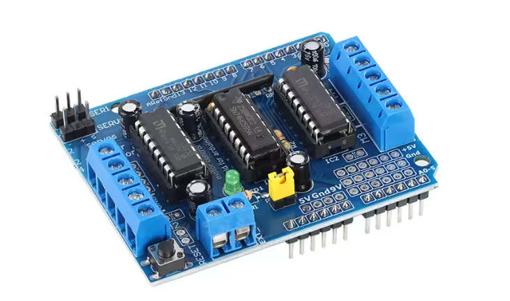 L293D H-Bridge Motor Driver IC - Dual H-Bridge 600mA Output Current for DC & Stepper Motors in DIY Robotics & Microcontroller Projects — view 2