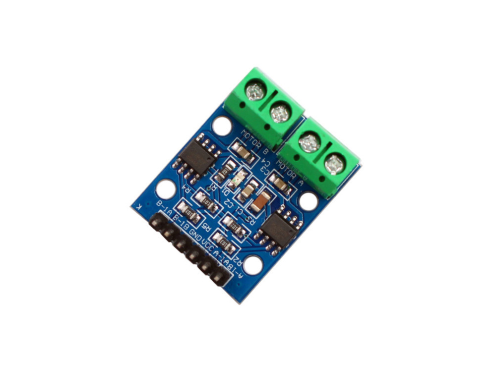 L9110 DC Motor Driver Board - Dual Channel H-Bridge, 2.5V-12V, 800mA per Channel, for Arduino Robotics & DIY DC Motors