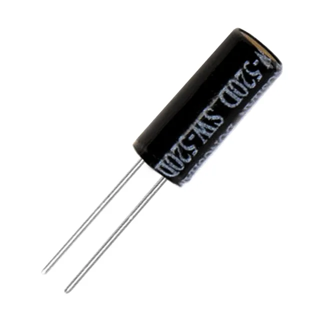 SW-520D Ball Tilt Switch - Mercury-Free 2-Pin Vibration & Orientation Sensor, Radial Leads, for Arduino, ESP32 & DIY Alarm Projects