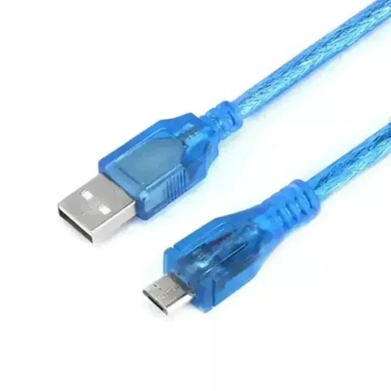 USB A to Micro USB Cable -  Data and Power Cord, Fast Charging and High Speed Sync for Arduino, ESP32, and Raspberry Pi Starter Kits