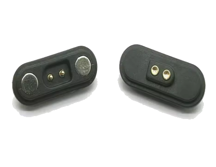 Magnetic Pogo Connector 2-Pin Spring-Loaded Cable - High Reliability Data and Power Transfer for DIY Electronics and Prototyping