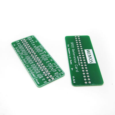 GPIO Reference Card V1.0.0 for Raspberry Pi - 40-Pin Header Pinout Diagram Board for Model B+ Pi 2 Pi 3 Pi 4 Zero Prototyping and DIY Electronics