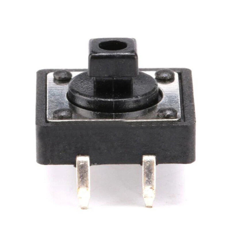 12x12x7.5mm Tactile Push Button Switch - 4 Pin Through-Hole PCB Mount Momentary Tact Switch for Arduino, ESP32 & DIY Electronics - TYPE: B — view 2