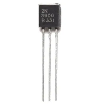 2N3906 PNP Silicon Transistor - General Purpose Switching and Amplification BJT TO-92 Pack of 50